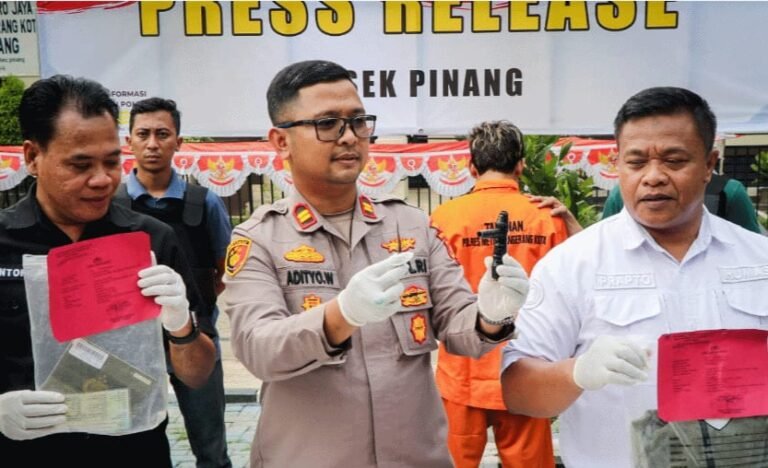 Polsek pinang tangkap residivis curanmor