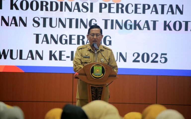 Percepat penurunan stunting di kota tangerang