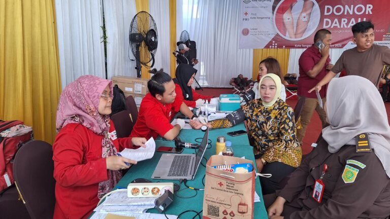 Harlah ke 80 Kejari kota Tangerang gelar kegiatan sosial