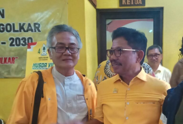 Sachrudin daftar sebagai balon ketua Golkar kota tangerang