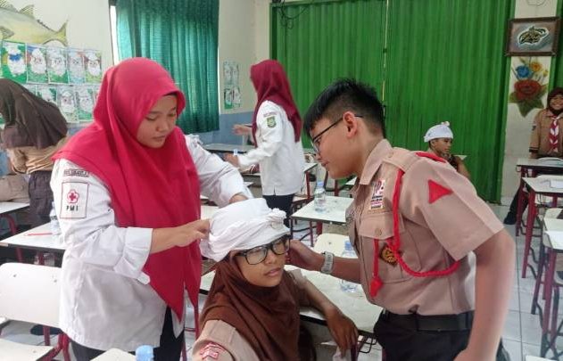 PMI kota Tangerang berikan pelatihan pertolongan pertama pada anak