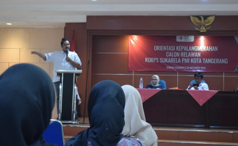PMI Kota Tangerang menggelar Orientasi Kepalangmerahan untuk calon relawan Korps Sukarela (KSR)