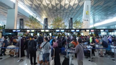 Nataru 2025/2026 jumlah penumpang di bandara Soekarno Hatta terus meningkat