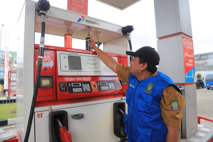 Jelang ramadhan 1447 H Pemkot uji tera spbu