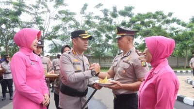 Polres metro Tangerang kota naikkan pangkat 158 personil