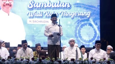 Walikota Tangerang Sachrudin HUT ke 33 kota Tangerang bersholawat