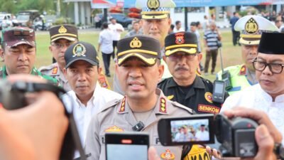 Malam takbir polres metro tangerang kota turunkan ribuan personil.