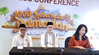 Tangcity superblok berikan santunan dan buka bersama dengan 1000 anak yatim/piatu