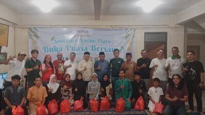 Pokja whtr gelar buka bersama dan santunan yatim/piatu pada puncak Ramdhan 1447 hijriah