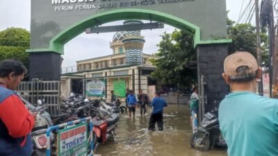 Diguyur hujan kota Tangerang kembali banjir
