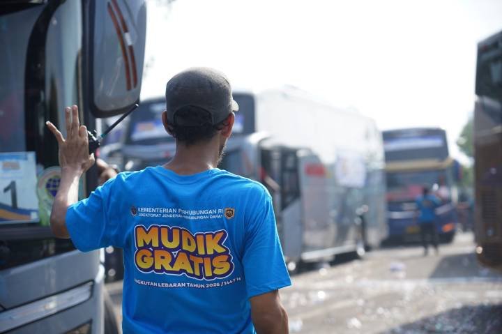 Pasa idul Fitri 1447 H arus balik di terminal Poris plawad mulai tampak