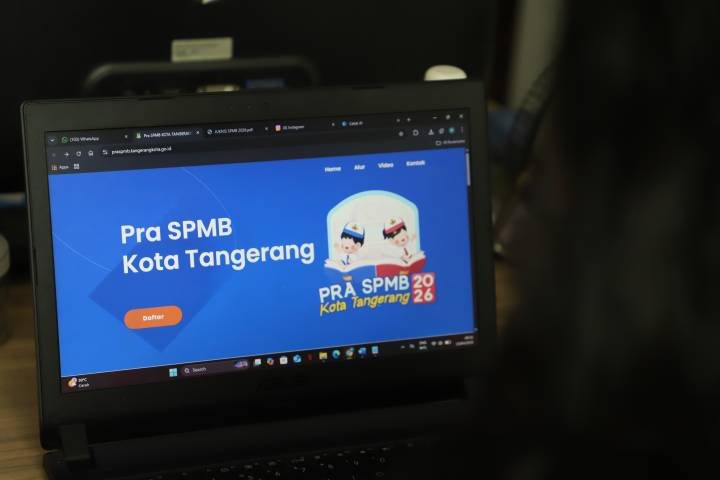Pra spmb SMP di kota Tangerang di mulai