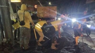 Dinas PUPR kota Tangerang perbaiki jalan