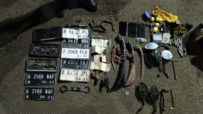 Polsek Jatiuwung tangkap curanmor di Curug.