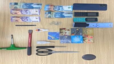 Empat Kawanan pengganjal ATM ditangkap polres metro Tangerang kota