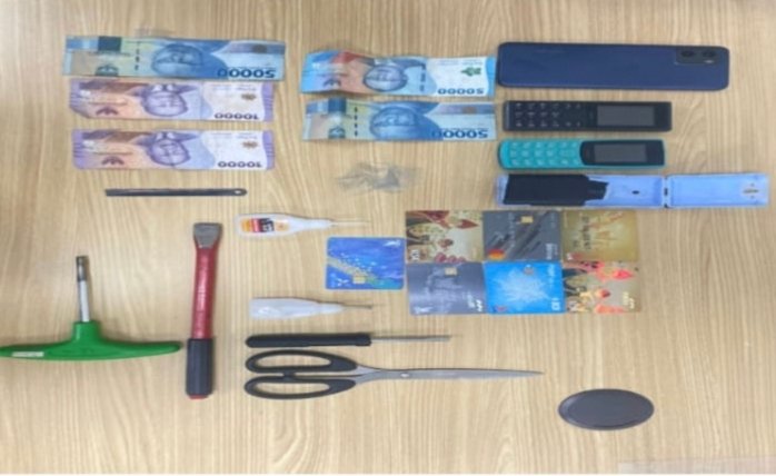 Empat Kawanan pengganjal ATM ditangkap polres metro Tangerang kota