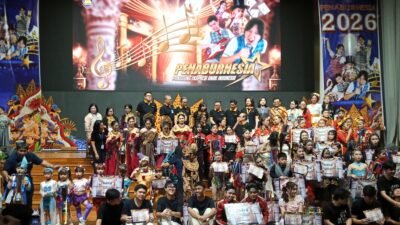 BPK penabur gelar kompetisi panggung ekspresi anak indonesia.