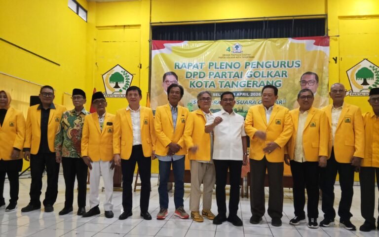 DPD Golkar Kota Tangerang gelar rapat pleno untuk menetapkan pengurus baru 2025-2030.