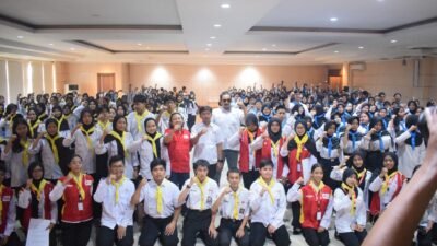 Ratusan anggota PMR kota Tangerang ikuti sarasehan yang digelar PMI.