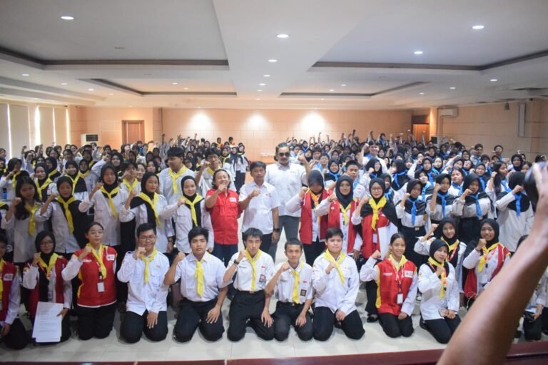 Ratusan anggota PMR kota Tangerang ikuti sarasehan yang digelar PMI.