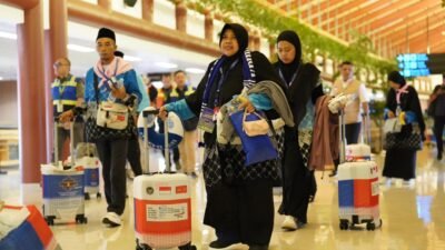 Bandara internasional Soekarno harapan siap layani kedatangan jemaah haji di terminal 2F