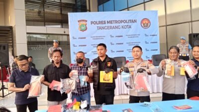 Polres metro Tangerang kota tangkap 36 pelaku tindak kriminal