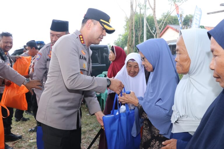 Tekan Peredaran narkoba dan kenakalan remaja polres metro Tangerang kota sambangi pemukiman warga
