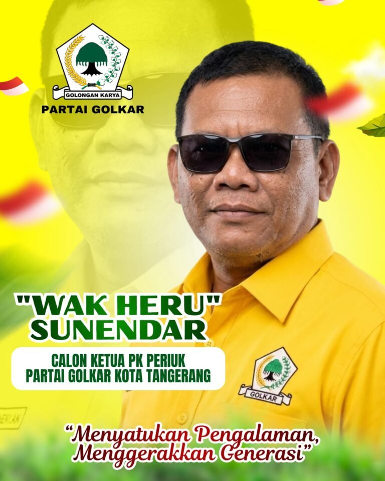 Wak Heru siap calonkan ketua Golkar Kecamatan periuk