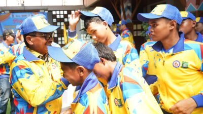 Walikota Tangerang Sachrudin lepas atlet Paralympic untuk mengikuti kejuaraan pepaperda banten