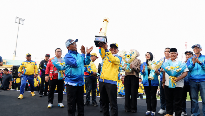 Kota Tangerang kembali meraih gelar double winner di kejuaraan bergengsi provinsi Banten.