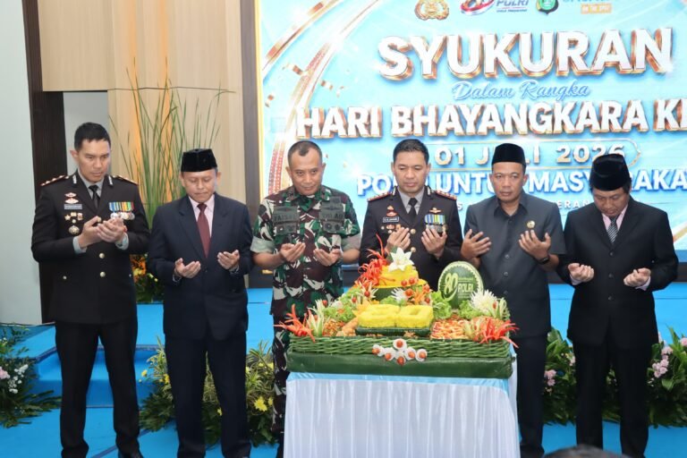 Hari Bhayangkara ke 80 polres mengapresiasi seluruh unsur elemen masyarakat.