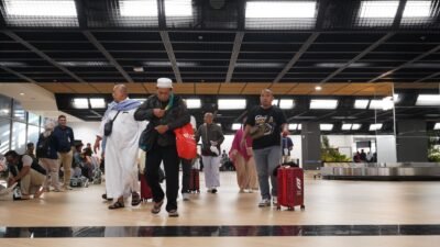 Layanan umroh di bandara Soekarno Hatta berjalan lancar