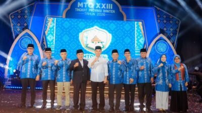 Kafilah kota Tangerang meraih juara ke 2 di MTQ XXIII Banten 20206