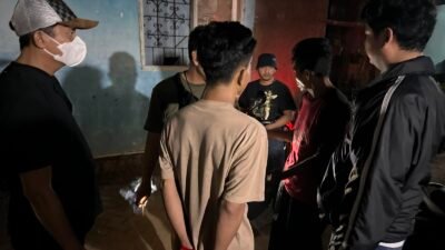 Spesialis curanmor beraksi di showroom Cibodas di tangkap polres metro Tangerang kota.