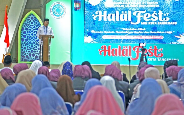 Milad ke 51 MUI Pemkot Tangerang dan MUI kota Tangerang gelar halal Fest 2026