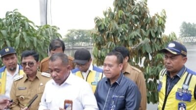 Pantau Bendungan Pintu Air 10, kementerian PUPR Pastikan persediaan air masih aman