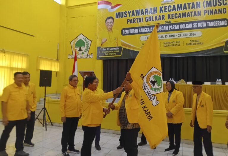 DPD Golkar tutup seluruh rangkaian Muscam PK Golkar kota tangerang