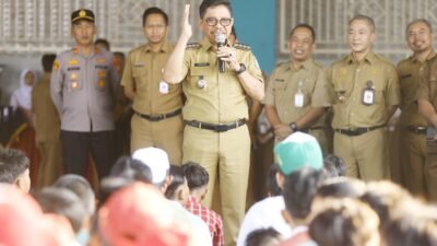 Hari pertama sekolah walikota dan wakil walikota Tangerang tinjau pelaksanaan MPLS di sejumlah sekolah negeri dan swasta
