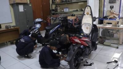BLK kota Tangerang buka pelatihan bengkel motor gratis hingga 8 Juli 2026