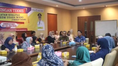 Sebanyak 45 pelaku UMKM kota Tangerang ikuti bimtek peningkatan SDM