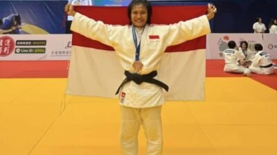 Judoka asal kota Tangerang raih medali perak di kejuaraan Taipei Asian Open 2026