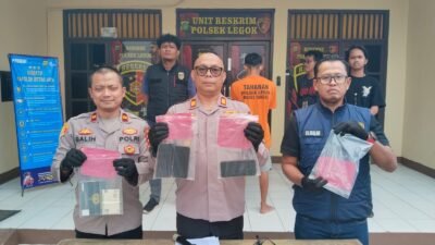 Polsek Legok ciduk begal sepeda motor di kebun jeruk Jakarta Barat.