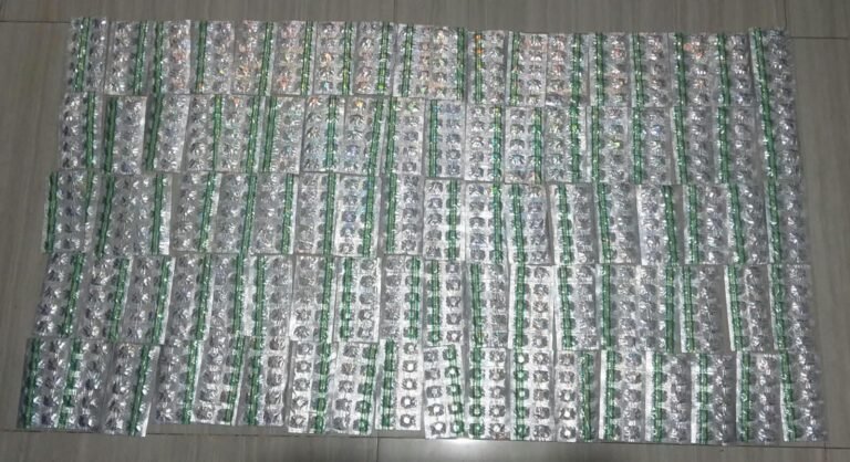 Polsek benda tangkap pengedar obat keras di Dadap kabupaten Tangerang.