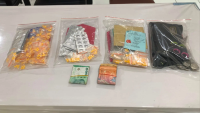 Polsek kelapa dua bekuk tiga pengedar obat keras