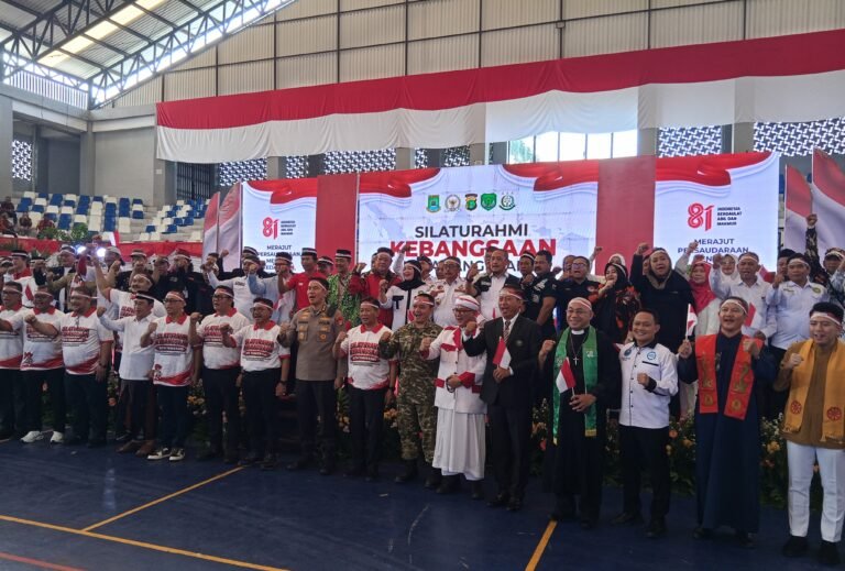 Forkopimda kota Tangerang bersama elemen masyarakat ikuti silaturahmi kebangsaan