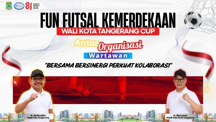 Futsal walikota Tangerang cup 2926 akan berlangsung besok, Rabu (26/8/2026)