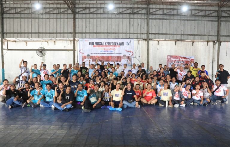 Futsal walikota Tangerang cup 2026 antar organisasi wartawan.