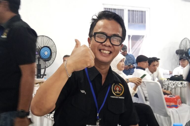 Hendra wijaya Terpilih sebagai ketua PWI kabupaten tangerang periode 2026-2029