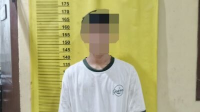 Seorang pemuda yang ngamuk dan bawa obat keras di Pasar induk kota Tangerang dibekuk polisi
