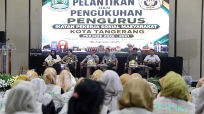 Walikota Tangerang Sachrudin Lantik 70 pengurus IPSM Kota Tangerang